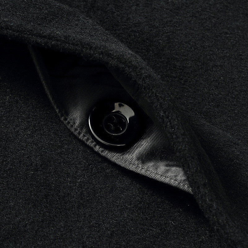 The Nordic Overcoat | Premium Single-Breasted Wool Coat