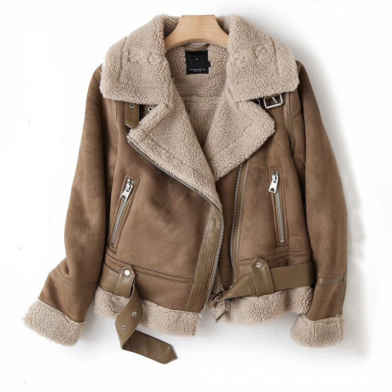 The Nordic Aviator | Premium Suede & Sherpa Jacket