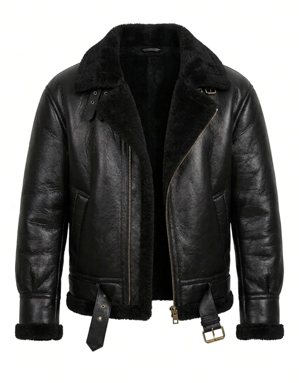 The Nordic Aviator Shearling Jacket