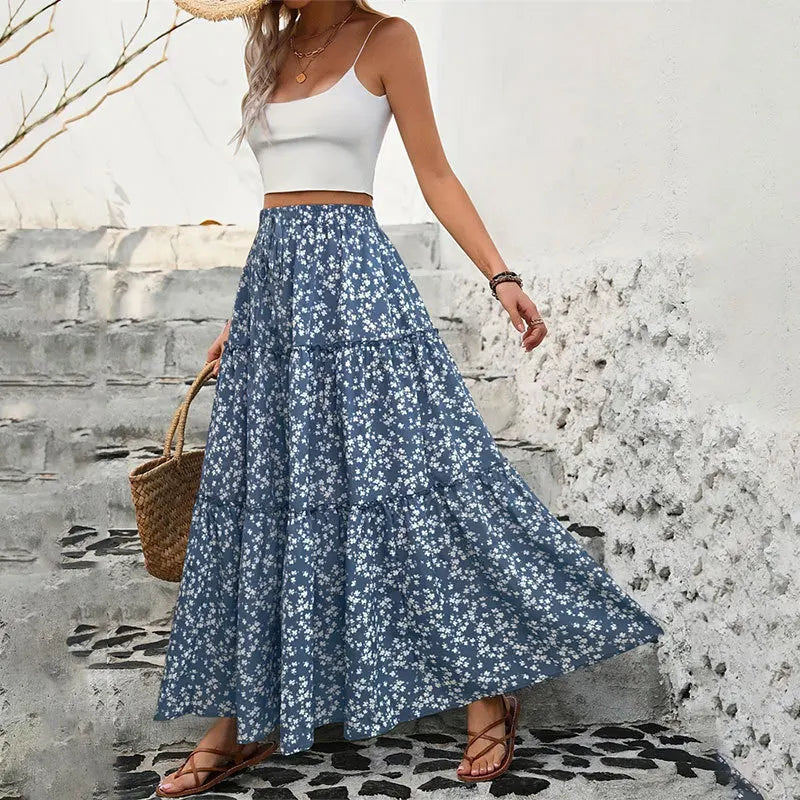 Vintage Floral Skirt