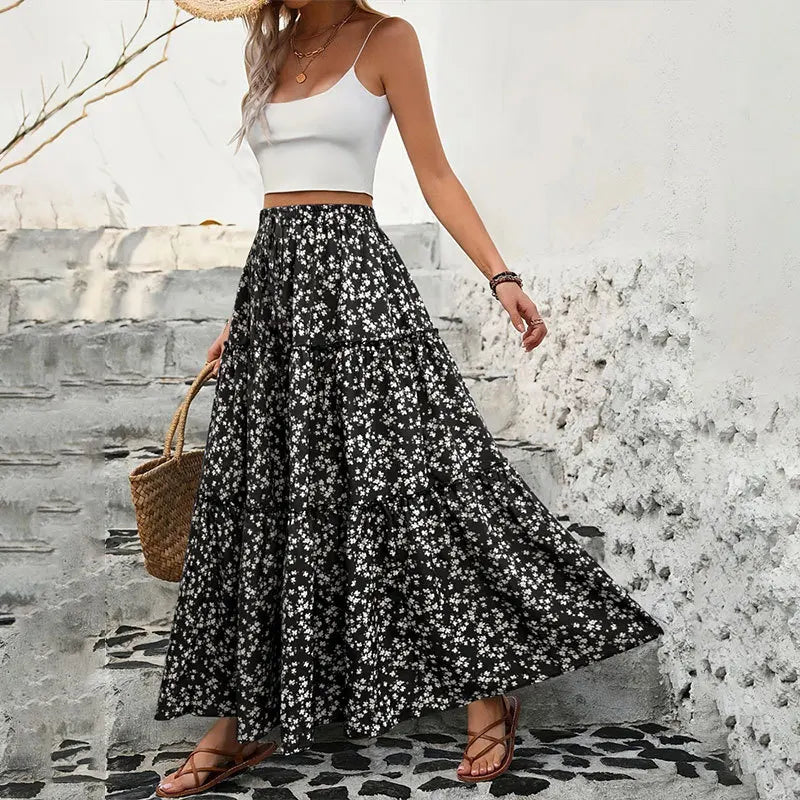 Vintage Floral Skirt
