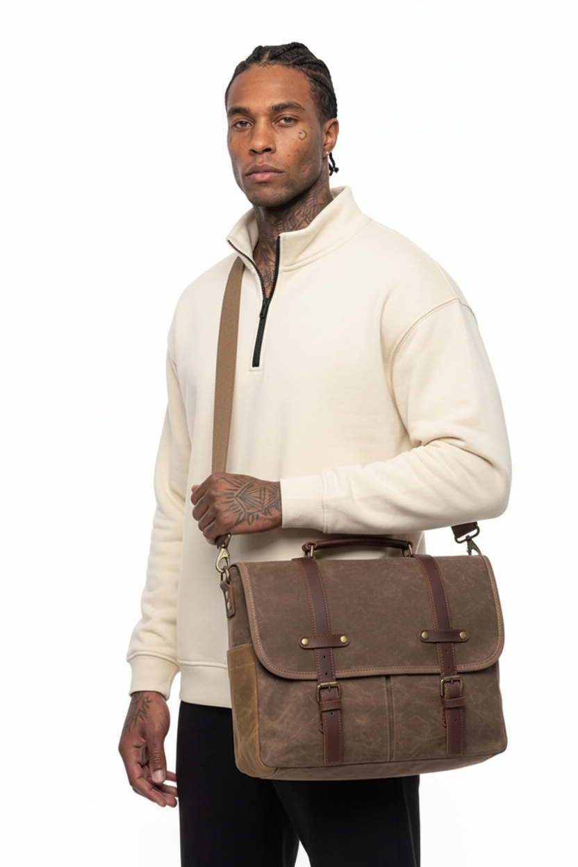 The Nordic Executive Briefcase - Modelo masculino